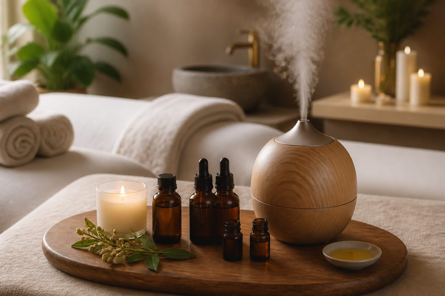 Sesion de aromaterapia