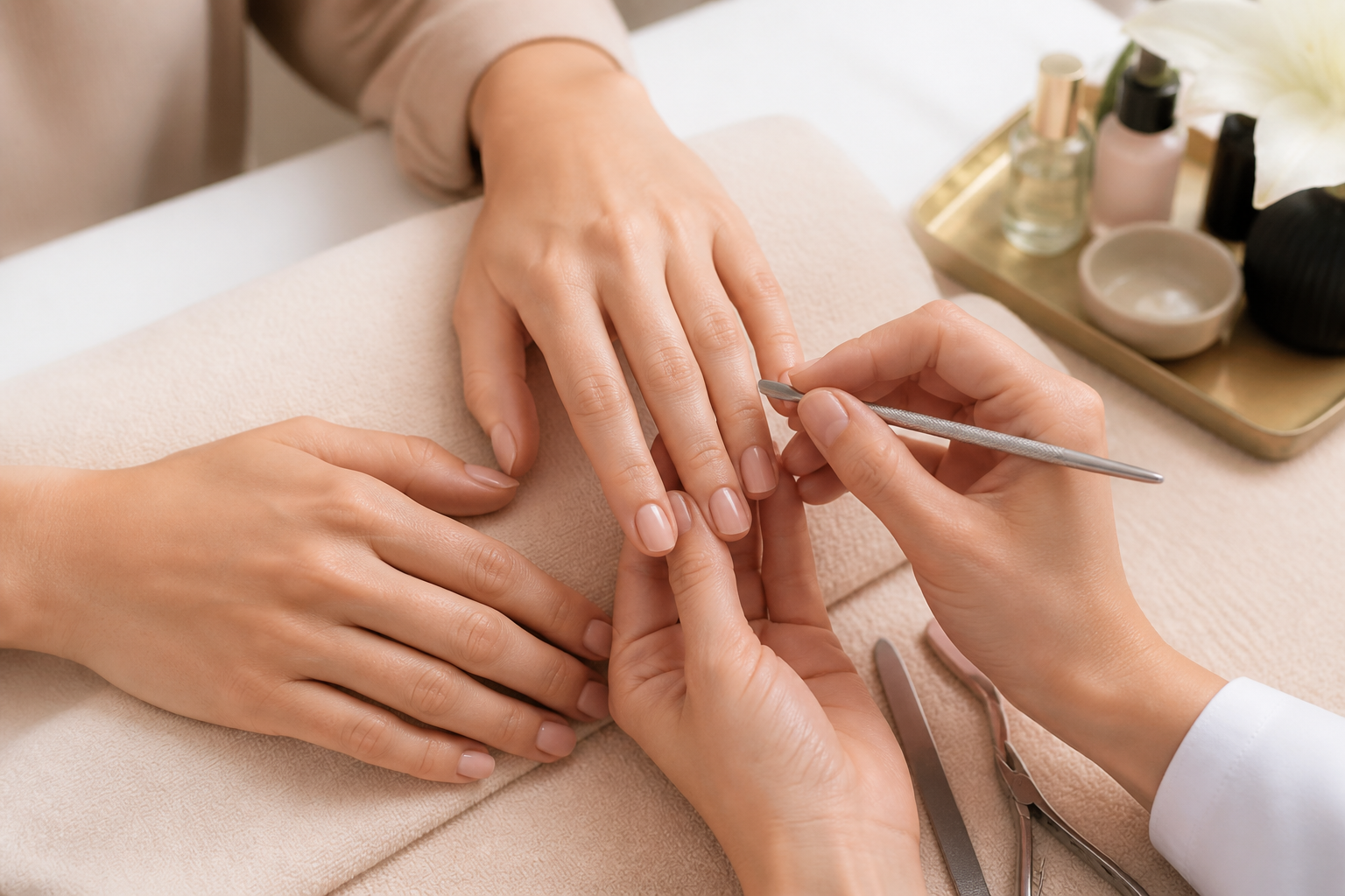 Manicure clasica