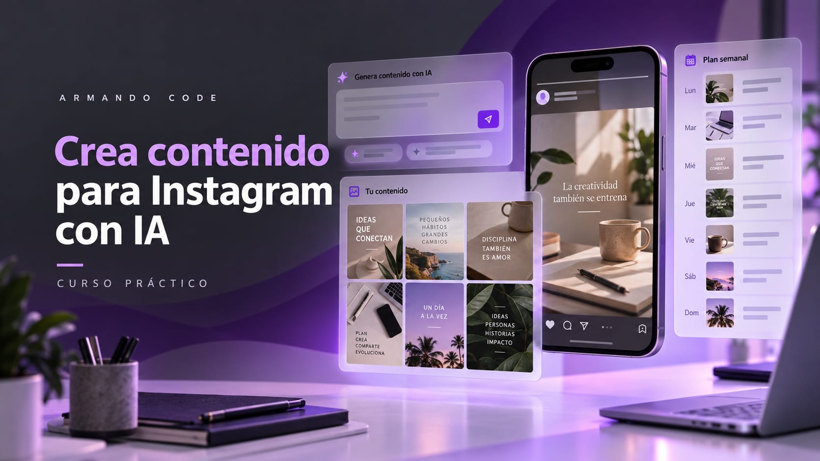 Crea contenido para Instagram con IA
