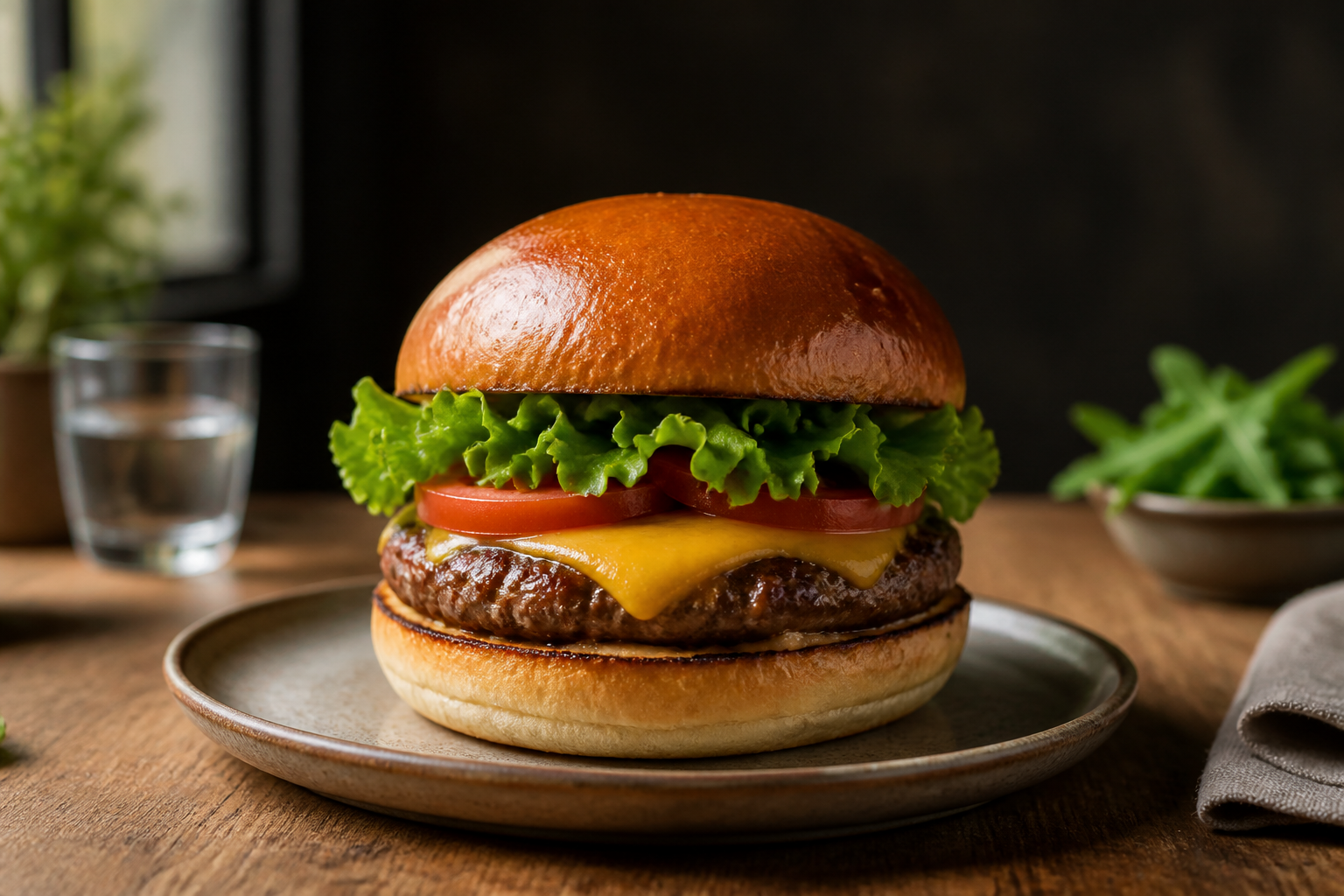 Hamburguesa clasica