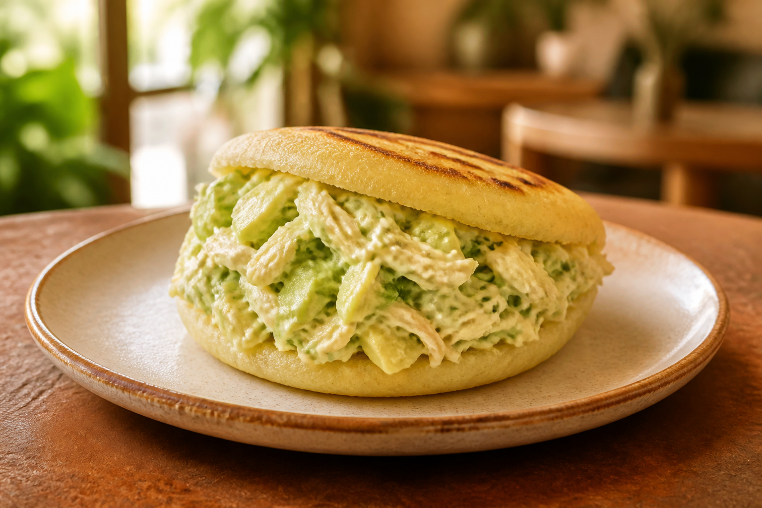 Arepa reina pepiada