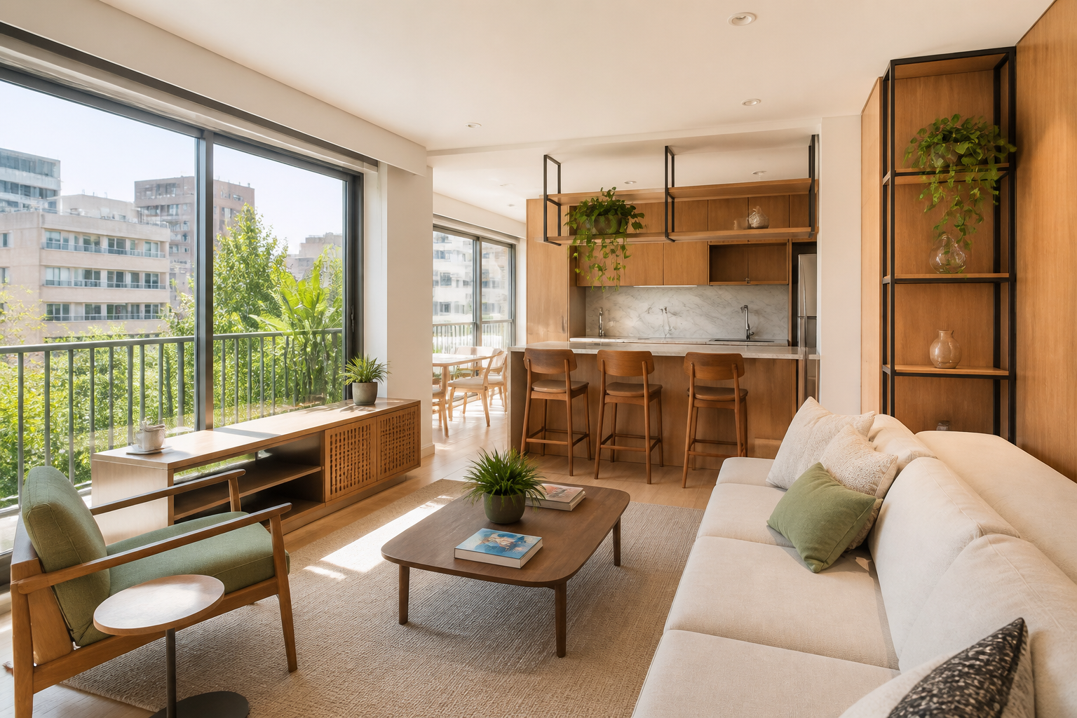 Apartamento luminoso en Pinheiros